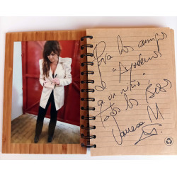 VANESA MARTIN LIBRETA FIRMADA Y DEDICADA