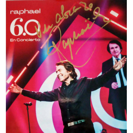 RAPHAEL DISCO FIRMADO Y DEDICADO