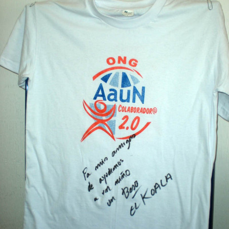 CAMISETA FIRMADA POR EL KOALA